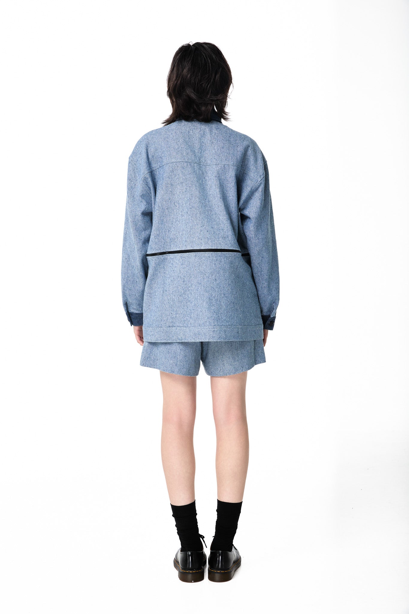 JAQUETA COLOR BLUE JEANS