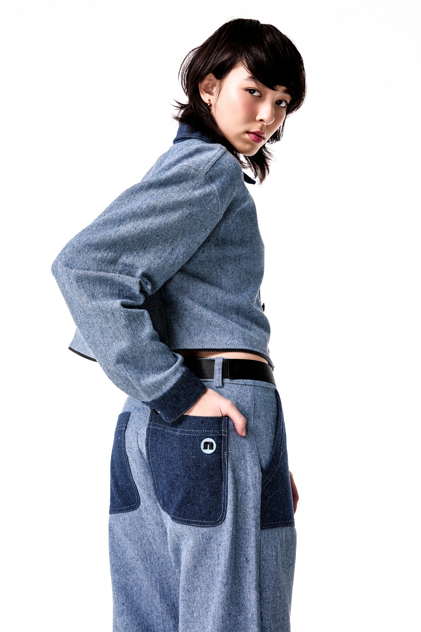 CALÇA COLOR BLUE JEANS