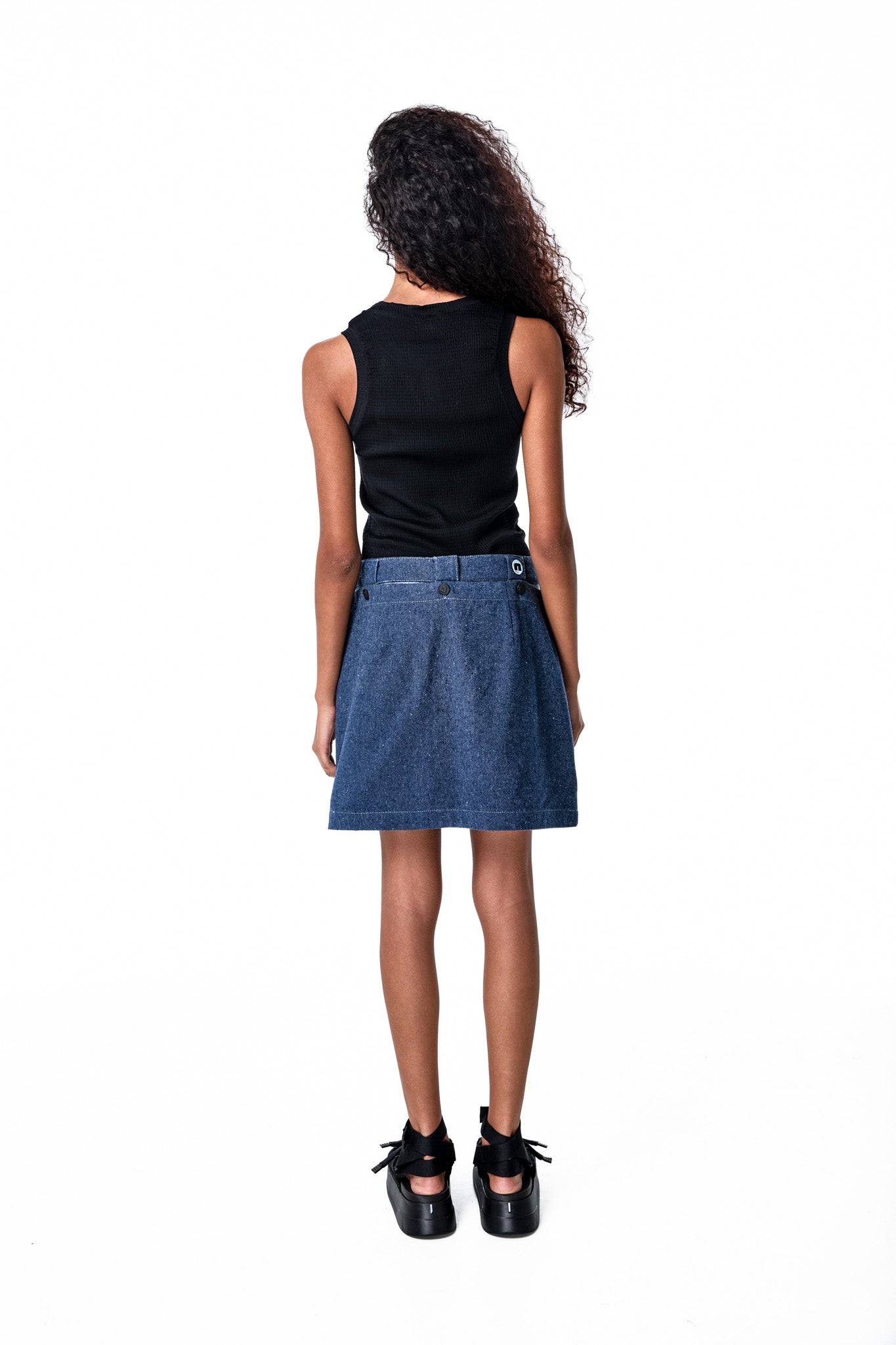 SHORT SAIA COLOR BLUE JEANS 2 IN 1
