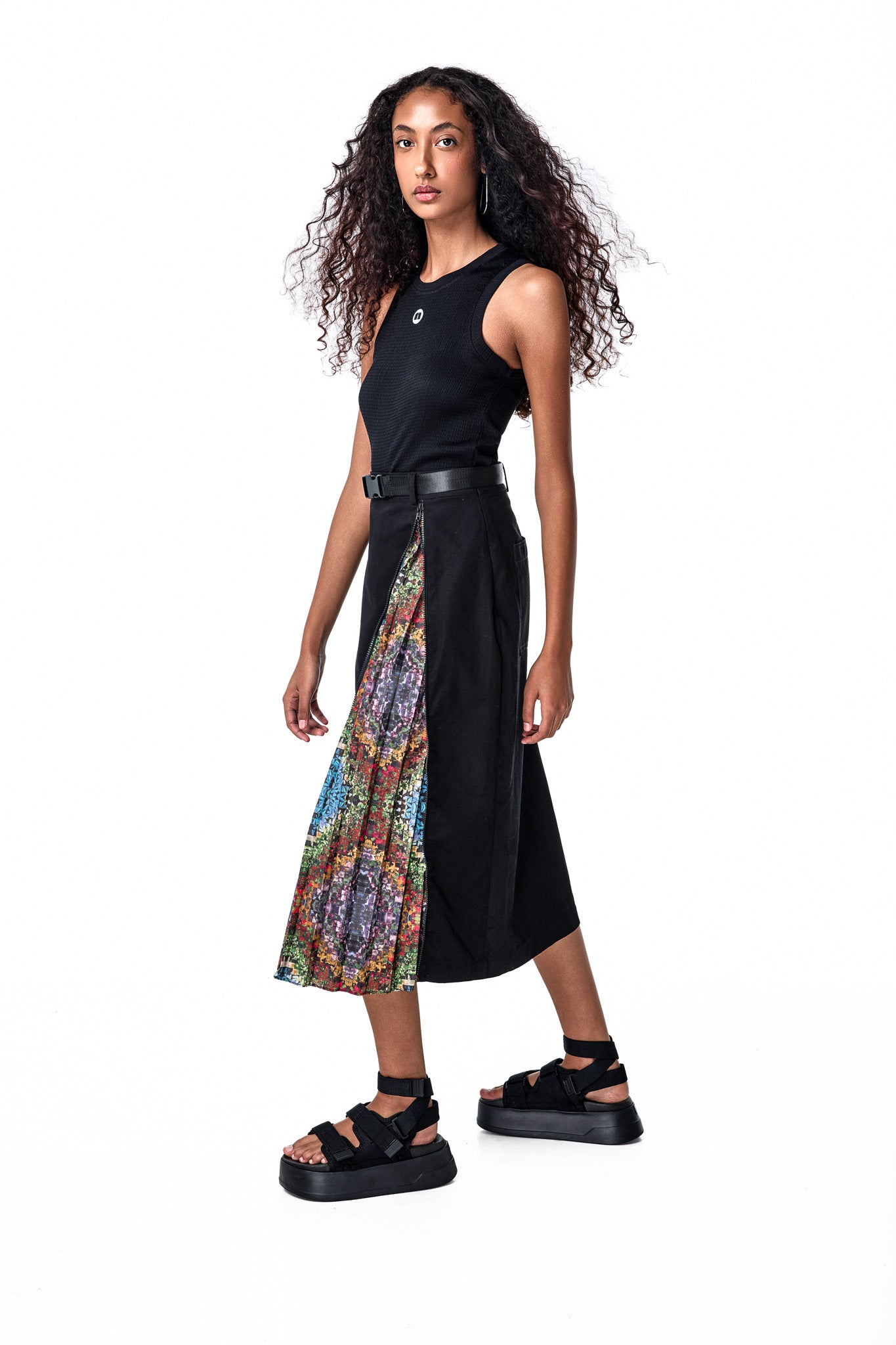 SAIA PLEATED COLLAGE