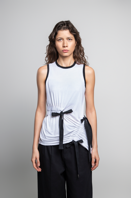 TANK TOP LACE BICOLOR