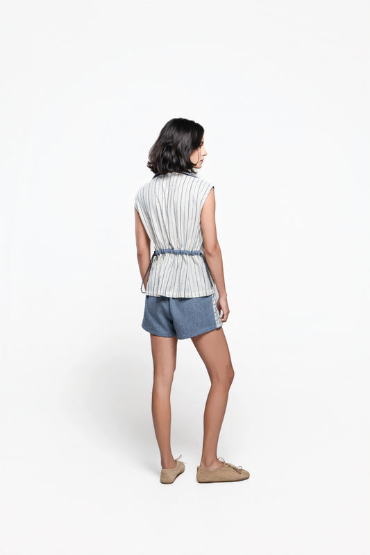 CAMISA FLOWER STAMP
