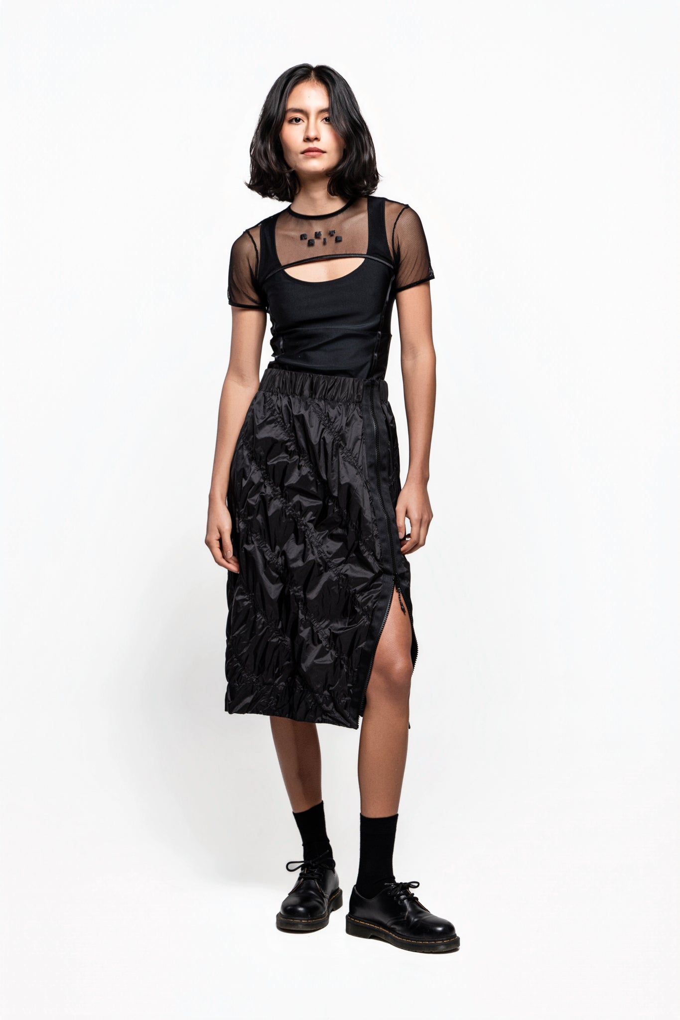 SAIA BLACK MATELASSÊ