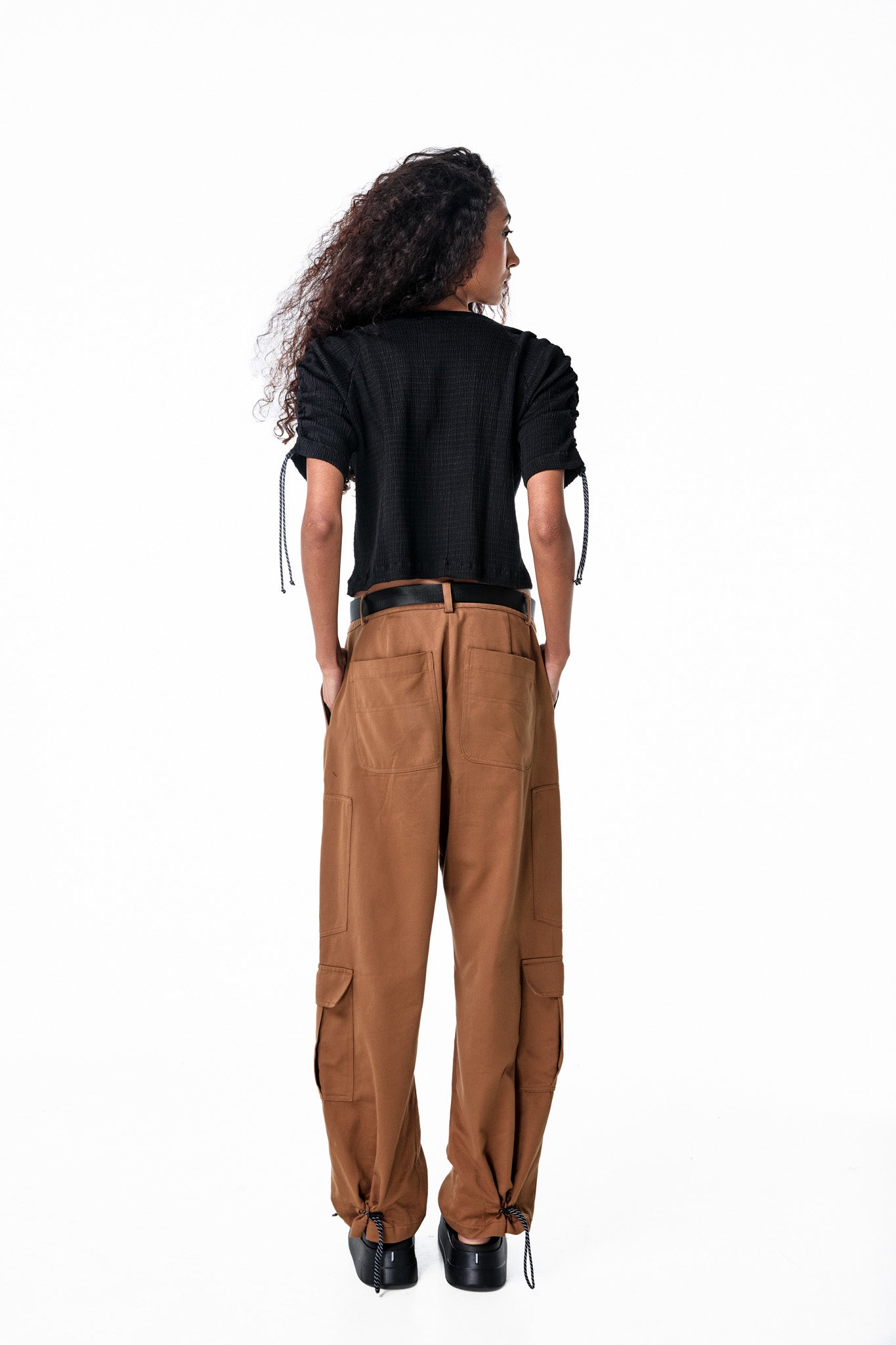 BLUSA LONGSLEEVE STRING BLACK