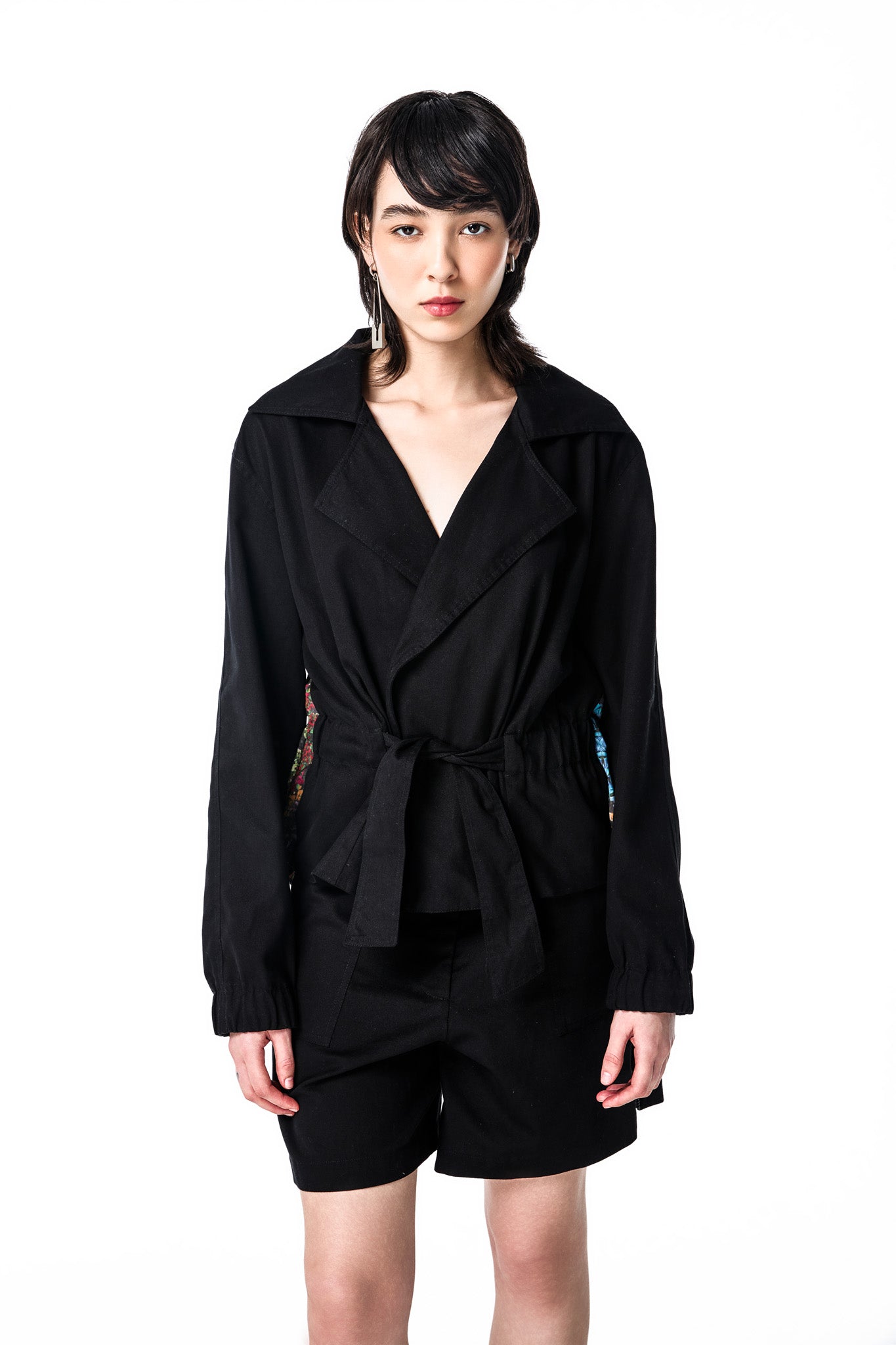 JAQUETA PLEATED COLLAGE